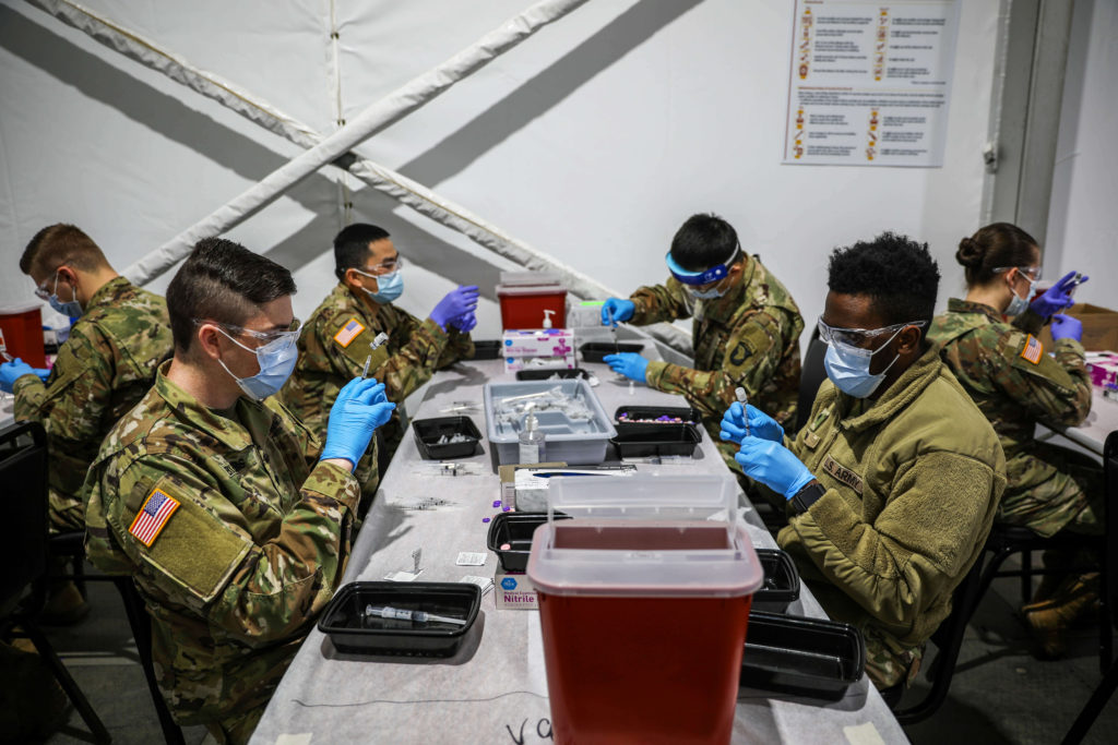 Soldiers vaccine